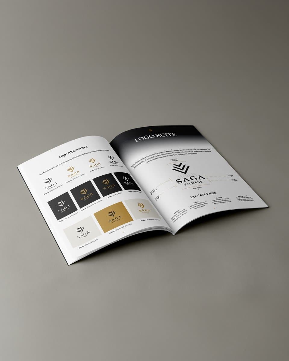 A Keller Creative brand guide and identity system